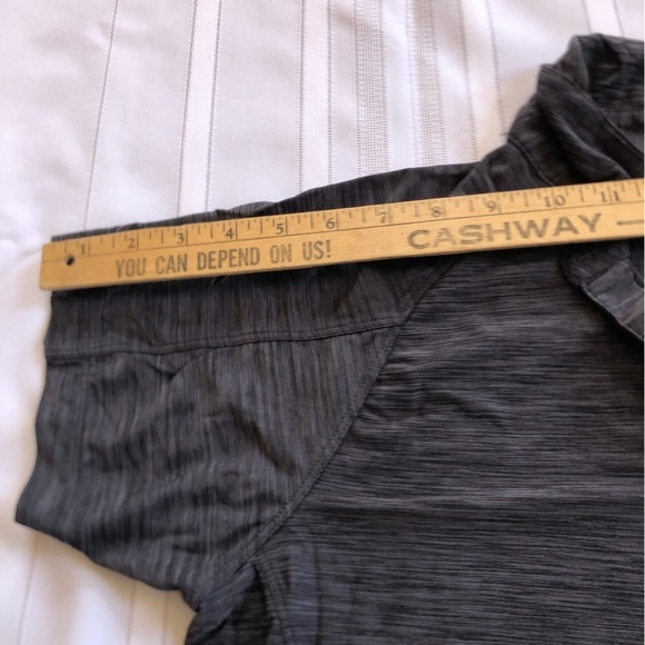 Ladies Grey Short Sleeve Golf Tee - Picture 4 of 9